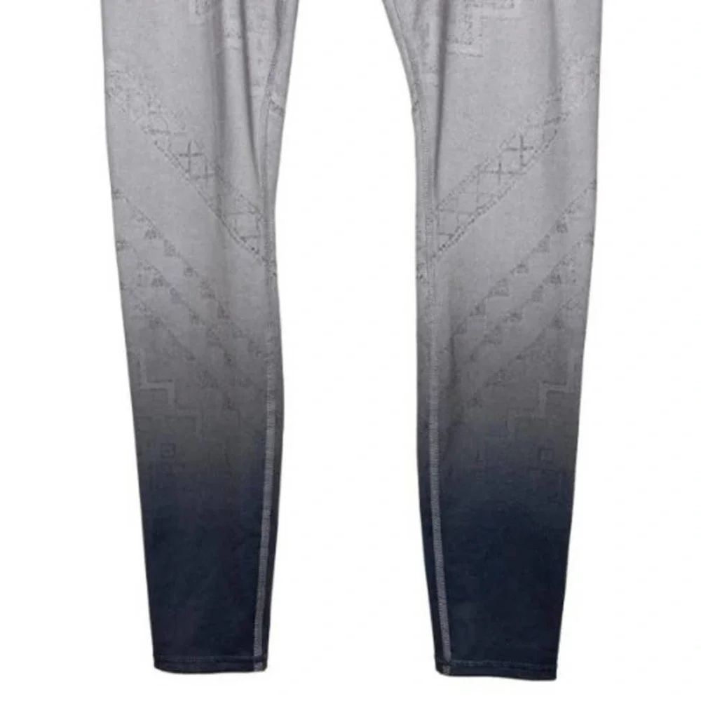 ALO YOGA Airbrush Legging Slate Casbah‎ Grey Ombre Women's XS